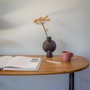 Antoinette Dressing Table Desk Oak - Image 6